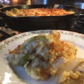 Chicken Cordon bleu casserole